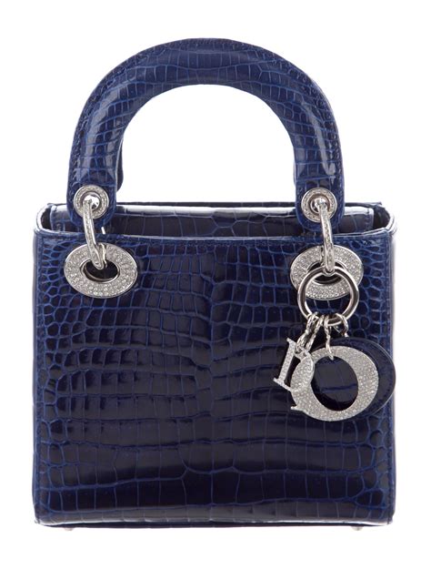 dior blue lady bag|christian dior lady handbag price.